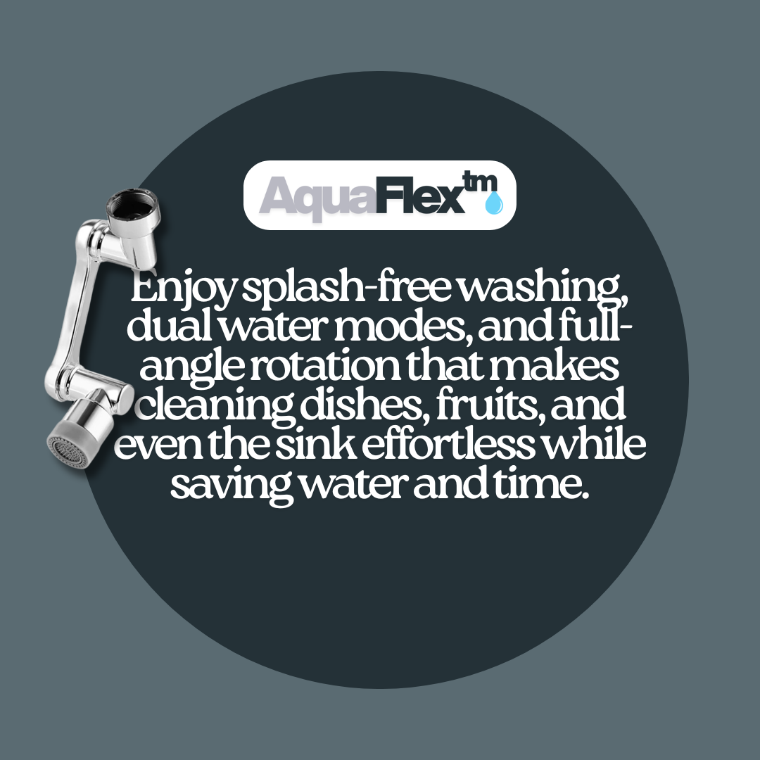 AquaFlex 1080° Swivel Tap Aerator